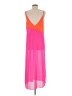 Unbranded Color Block Orange Casual Dress Size M (estimated) - photo 2