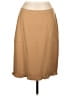 Kathy Ireland 100% Polyester Solid Tan Casual Skirt Size L - photo 1