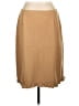 Kathy Ireland 100% Polyester Solid Tan Casual Skirt Size L - photo 2