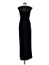 Betsy & Adam Solid Black Cocktail Dress Size 8 - photo 2
