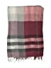 Nordstrom Plaid Burgundy Scarf One size - photo 2
