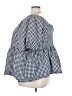 Terra & Sky Blue Short Sleeve Blouse Size 4X - photo 5