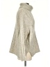 Moon River Metallic Tan Turtleneck Sweater Size S - photo 4