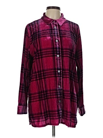 Soft Surroundings Long Sleeve Button-Down Shirt (view 1)