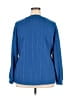 Shein 100% Polyester Blue Cardigan Size L - photo 2