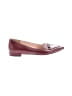 J.Crew Burgundy Flats Size 9 1/2 - photo 1