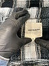 Lucky Brand 100% Cotton Plaid Silver Black Jacket Size M - photo 6