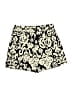 Zara 100% Cotton Ivory Black Skort Size S - photo 2