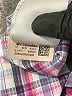 Unbranded 100% Polyester Plaid Purple Pink Long Sleeve Blouse Size XL (estimated) - photo 9