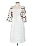 Unbranded 100% Polyester White Casual Dress Size S - photo 2