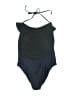 J.Crew Solid Black One Piece Swimsuit Size 14 - photo 2