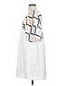 Unbranded 100% Polyester White Casual Dress Size S - photo 5