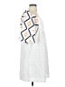 Unbranded 100% Polyester White Casual Dress Size S - photo 4