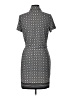 Max Studio Print Gray Casual Dress Size L - photo 2