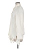 J. McLaughlin 100% Silk Ivory Long Sleeve Silk Top Size M - photo 5