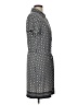 Max Studio Print Gray Casual Dress Size L - photo 4