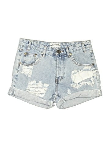 ONE X ONETEASPOON Denim Shorts (view 1)