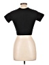 Unbranded Black Short Sleeve Turtleneck Size L - photo 2