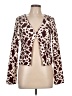 Bobbles & Lace 100% Polyester Brown Kimono Size L - photo 1