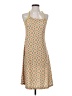 Unbranded Print Tan Casual Dress Size XXS (estimated) - photo 1