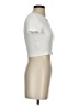 Zara Ivory Short Sleeve Turtleneck Size S - photo 4
