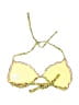 salinas Floral Yellow Swimsuit Top Size S - photo 2