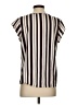 Ivanka Trump 100% Polyester Stripes Ivory Short Sleeve Blouse Size S - photo 2