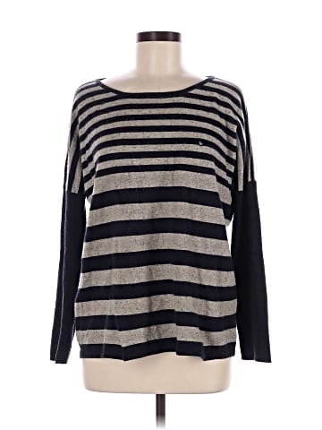 Blue Saks Fifth Avenue Cashmere Pullover Sweater (view 1)