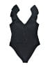 Wilfred Solid Black One Piece Swimsuit Size S - photo 1
