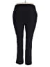 Rafaella Solid Black Active Pants Size 18 - photo 2