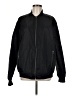 Active 100% Nylon Solid Black Jacket Size M - photo 1