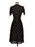 Express 100% Rayon Hearts Black Casual Dress Size XS - photo 2