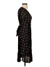 Express 100% Rayon Hearts Black Casual Dress Size XS - photo 4