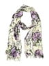 Unbranded Floral Purple Scarf One size - photo 1