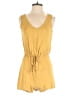 Lulus Solid Yellow Romper Size XS - photo 1