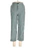 RVCA 100% Rayon Stripes Teal Casual Pants Size 10 - photo 1