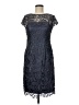 Patra Blue Cocktail Dress Size 8 - photo 1