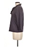 J. McLaughlin Polka Dots Gray 3/4 Sleeve Blouse Size M - photo 5