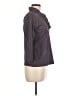 J. McLaughlin Polka Dots Gray 3/4 Sleeve Blouse Size M - photo 4