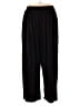 Topshop 100% Polyester Black Casual Pants Size M - photo 1