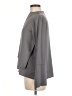 Topshop Gray 3/4 Sleeve Blouse Size 6 - photo 5