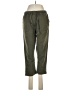 Studio M Solid Green Casual Pants Size M - photo 1