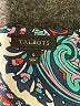 Talbots 100% Polyester Paisley Teal Long Sleeve Blouse Size S - photo 7