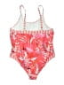 Unbranded Print Pink One Piece Swimsuit Size 5X - photo 2