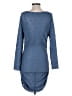 Zara Blue Gray Cocktail Dress Size L - photo 2