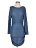 Zara Blue Gray Cocktail Dress Size L - photo 1