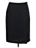Brooks Brothers 100% Wool Solid Black Wool Skirt Size 6 - photo 1