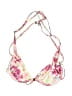 Some Days Lovin Floral Pink Swimsuit Top Size M - photo 1