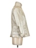 600 West Metallic Silver Tan Jacket Size 4 - photo 4