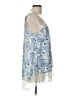 Jolt Blue Sleeveless Blouse Size L - photo 4